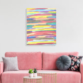 Rainbow Spectrum Art Abstracte Canvas Print (Insitu (Woonkamer))