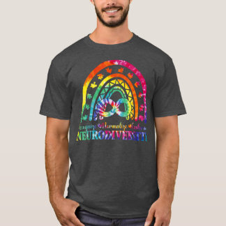 Rainbow Spectrum ASD ADHD Neurodiversity Autisme A T-shirt
