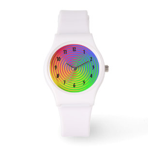 Rainbow Spectrum Spiral Watch Horloge