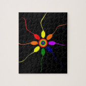 "Rainbow Sperm" Puzzle Legpuzzel (Verticaal)
