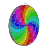 RAINBOW SPIRAAL DARTBORD (Voorkant Links)