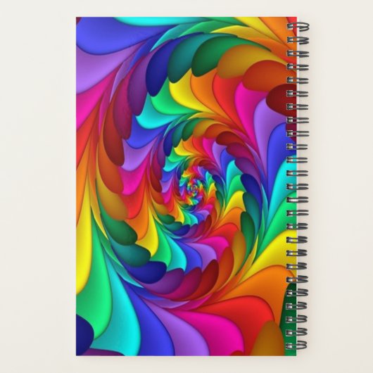 RAINBOW SPIRAAL PLANNER (Achterkant)