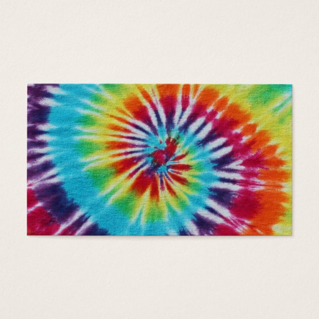 Rainbow Spiral 2 Sides Visitekaartje (Voorkant)