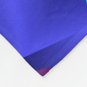 Rainbow Spiral Blanket Fleece Deken (Hoek)