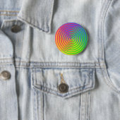 Rainbow Spiral Button (In situ)