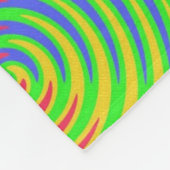 Rainbow Spiral Fleece Blanket Deken (Hoek)