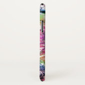 Rainbow Spiral Fractal Monogram iPhone X Hoesje (Achterkant / rechts)