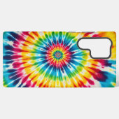 Rainbow Spiral Stropdas-Dye Samsung Galaxy Hoesje (Achterkant horizontaal)