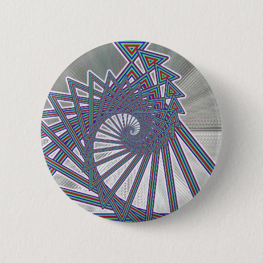 Rainbow Spiralism Button (Voorkant)