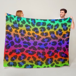 Rainbow Splash 60x80 Fleece Deken