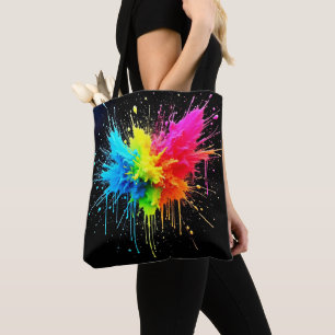 Rainbow Splash Powder Art Draagtas