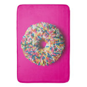 Rainbow Sprinkle Donut badmat (Voorkant Verticaal)