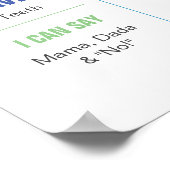 Rainbow Sprinkles affiche de deuxième anniversaire (Coin)