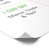 Rainbow Sprinkles affiche de deuxième anniversaire (Coin)