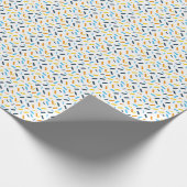 Rainbow Sprinkles AroAce Sunset Pride Flag Cadeaupapier (Hoek)