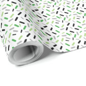 Rainbow Sprinkles Aromantische Aro Pride Vlag Cadeaupapier (Rol Hoek)