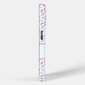 Rainbow Sprinkles Bigender Pride Flag Case-Mate iPhone Case (Achterkant / Rechts)