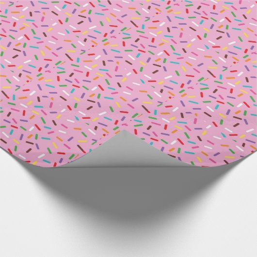 Rainbow Sprinkles Cadeaupapier (Hoek)