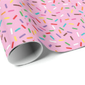 Rainbow Sprinkles Cadeaupapier (Rol Hoek)