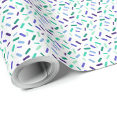 Rainbow Sprinkles Gay Mannen Pride Flag Cadeaupapier (Rol Hoek)