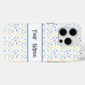 Rainbow Sprinkles Genderfaun Pride Flag Case-Mate iPhone Case (Achterkant (horizontaal))