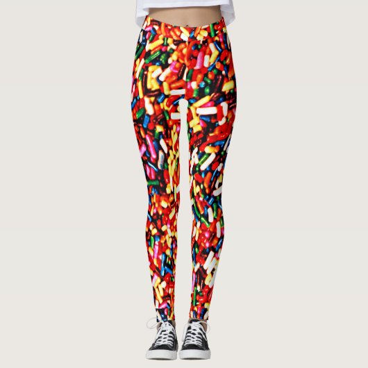Rainbow Sprinkles Leggings (Voorkant)