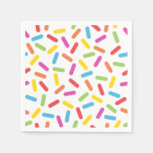 Rainbow Sprinkles Servetten (Voorkant)