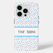 Rainbow Sprinkles Transgender Pride Vlag Case-Mate iPhone Case (Achterkant)