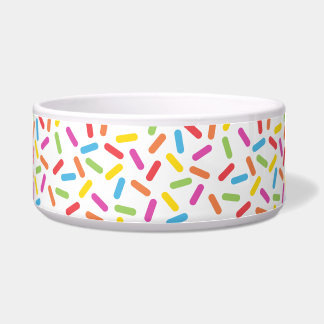 Rainbow Sprinkles Voerbakje