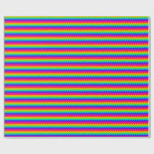 Rainbow Squares Inpakpapier (Vlak)