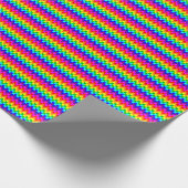Rainbow Squares Inpakpapier (Hoek)
