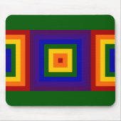 Rainbow Squares Muismat (Voorkant)