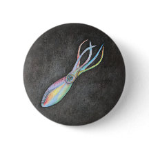 Rainbow Squid Button
