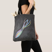 Rainbow Squid Canvas tas (Dichtbij)