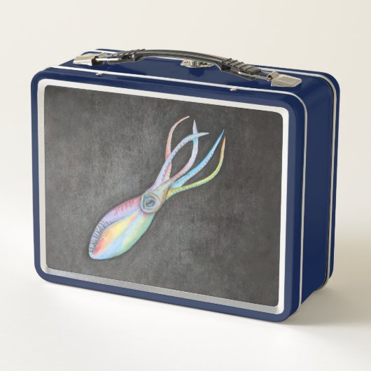 Rainbow Squid Lunch Box (Achterkant)