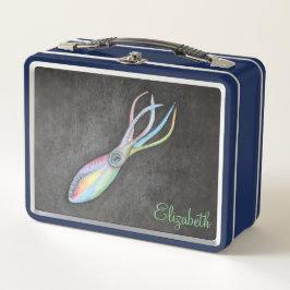 Rainbow Squid Lunch Box