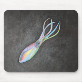 Rainbow Squid Mousepad Muismat