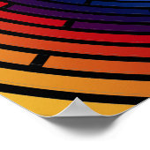Rainbow Squiral Poster ROY G BIV (Hoek)