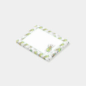 Rainbow Stag Beetle Love Bug Post-it® Notes (Schuin)