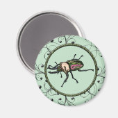 Rainbow Stag Beetle Magneet (Voorkant / Achterkant)