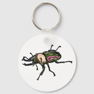 Rainbow Stag Beetle Sleutelhanger