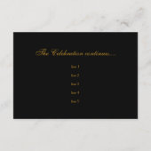 Rainbow Star Confetti fleurit après la carte de fê (Dos)