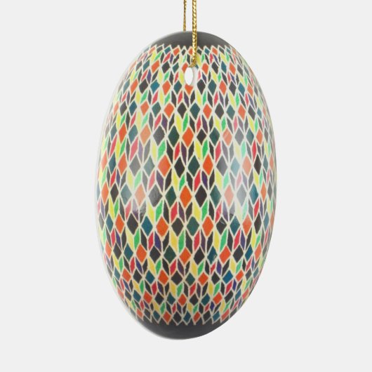 Rainbow Star Egg Ornament (Rechts)