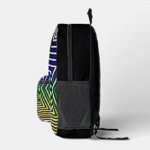 Rainbow Star Pattern All over print rugzak (Rechts)