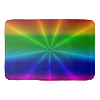 Rainbow Starburst Badmat