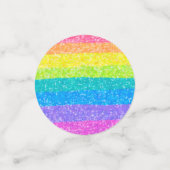 Rainbow Stars Birthday Confetti (Kleine voorkant)