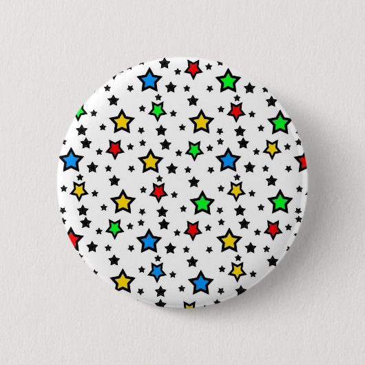 Rainbow Stars Button (Voorkant)