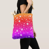 Rainbow Stars Canvas tas (Dichtbij)