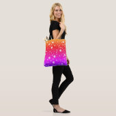 Rainbow Stars Canvas tas (Op model)