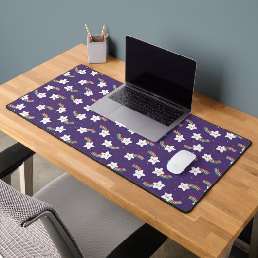 Rainbow Stars Desk Mat (Kantoor 2)